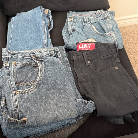 Boys Denim Collection in Blue and Black - Picture 2 of 3